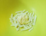 豆苗とハムのとろ〜りチーズオムレツ作り方3写真