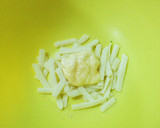 豆苗とハムのとろ〜りチーズオムレツ作り方3写真
