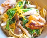 ゆず香る〜♬だし醤油パスタ作り方9写真