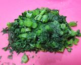 鮭と春菊の混ぜご飯作り方4写真
