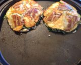 期間限定☆葉タマネギのお好み焼き作り方9写真