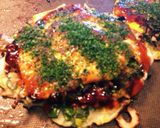 期間限定☆葉タマネギのお好み焼き作り方10写真