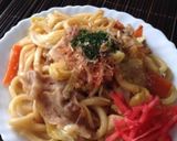 ランチに簡単！フライパンひとつで焼うどん作り方8写真