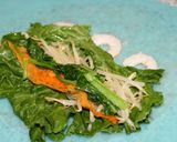 絶品★野菜たっぷり簡単♪変わり生春巻き！作り方5写真