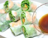 絶品★野菜たっぷり簡単♪変わり生春巻き！作り方7写真