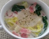 レンジで作る冬のぽかぽかスープ作り方6写真