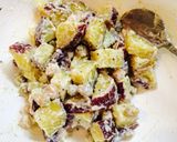 食物繊維たっぷり！さつまいもと豆のサラダ作り方7写真