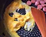 魚ニソと卵のスピードチャーハン作り方2写真