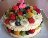 パンケーキで☆２歳のバースデーケーキ作り方4写真