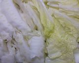 分離しないフライパンで白菜の豆乳鍋♪作り方1写真