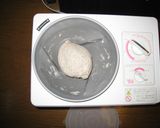 ベーグル（玄米茶粉・ふすま粉入り）作り方1写真