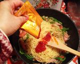 市販のパスタソースで「ナポリタン」作り方6写真