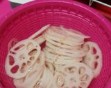 れんこんチーズ焼き作り方1写真