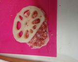 れんこんチーズ焼き作り方2写真