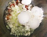 一人暮らしの基本のチヂミ（キムチ消費）作り方1写真