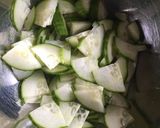 きゅうりとわかめの酢の物作り方1写真
