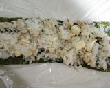 手づかみ☆おにぎりより簡単☆ごはんサンド作り方1写真