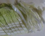 白菜のケチャップ炒め作り方1写真
