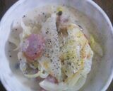 分離しないフライパンで白菜の豆乳鍋♪作り方10写真