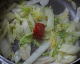 白菜のケチャップ炒め作り方5写真