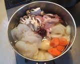 ピリ辛トマト牛スジじゃが作り方1写真