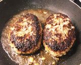 男子が喜ぶ♬ 生姜焼き粗びきハンバーグ作り方13写真