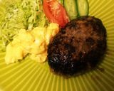 男子が喜ぶ♬ 生姜焼き粗びきハンバーグ作り方16写真