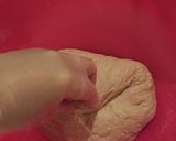 ザクロ天然酵母の捏ねないバタール♪作り方4写真