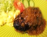 男子が喜ぶ♬ 生姜焼き粗びきハンバーグ作り方18写真