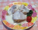 チキンソテーほっこり生姜ミルククリーム♪作り方6写真