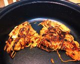 残ったパスタで☆お好み焼き☆作り方3写真