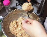 白菜たっぷり✡.°鳥肉団子のスープ♪作り方3写真