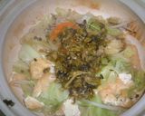 土鍋で☆蒸しキャベツ作り方3写真