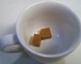 焦がし風キャラメルラテ作り方1写真