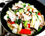 簡単♬ 冷蔵庫にある野菜de中華丼のあん作り方3写真