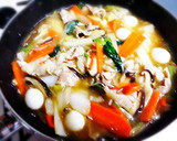 簡単♬ 冷蔵庫にある野菜de中華丼のあん作り方5写真