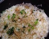 菜の花と金目鯛の干物の土鍋炊き込みご飯作り方6写真