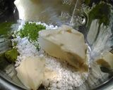 小豆と豆腐抹茶白玉＊和のプチパフェ。作り方1写真
