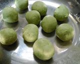 小豆と豆腐抹茶白玉＊和のプチパフェ。作り方2写真