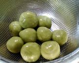 小豆と豆腐抹茶白玉＊和のプチパフェ。作り方3写真