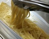 レンジでパスタを茹でるとくっつく方必見！作り方4写真