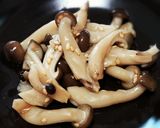レンジで1分☆お弁当に♪しめじの甘辛煮作り方3写真