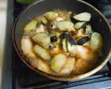 鶏とナスの甘辛みぞれ煮作り方5写真