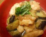 鶏とナスの甘辛みぞれ煮作り方7写真