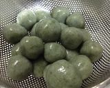 小豆と豆腐抹茶白玉＊和のプチパフェ。作り方10写真