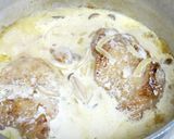 鶏もも肉の煮込み・シャンパーニュ風作り方7写真