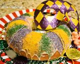本場のキングケーキ　マルディグラのお祭り作り方18写真