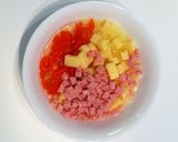 思い立ったらすぐ出来る☆お好みオムレツ。作り方1写真