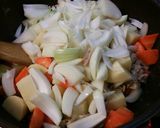 豚肉じゃが味噌スープ？作り方4写真