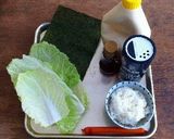 白菜くるくる巻きご飯作り方1写真
